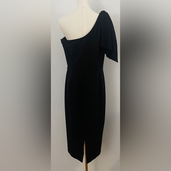 Dress the Population Tiffany One-Shoulder Midi Dress Black Size XL - Picture 4 of 14